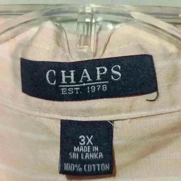 Chaps womens button down top size 3x - Picture 4 of 4